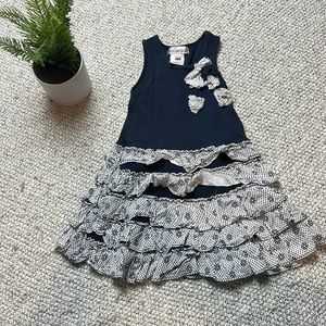Halabaloo girls ruffle dress